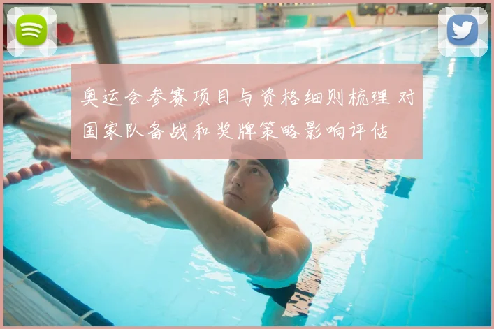 奥运会参赛项目与资格细则梳理 对国家队备战和奖牌策略影响评估